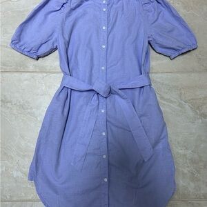 GAP puff sleeve shirt dress.  Size small tall.